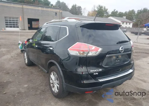 2016 Nissan Rogue Sv z USA, uszkodzony, nr VIN KNMAT2MV2GP708197